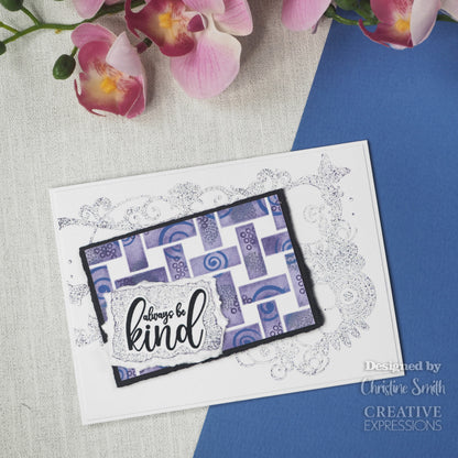 Creative Expressions Designer Boutique Breezy Elements Lot de tampons transparents 15,2 x 10,2 cm