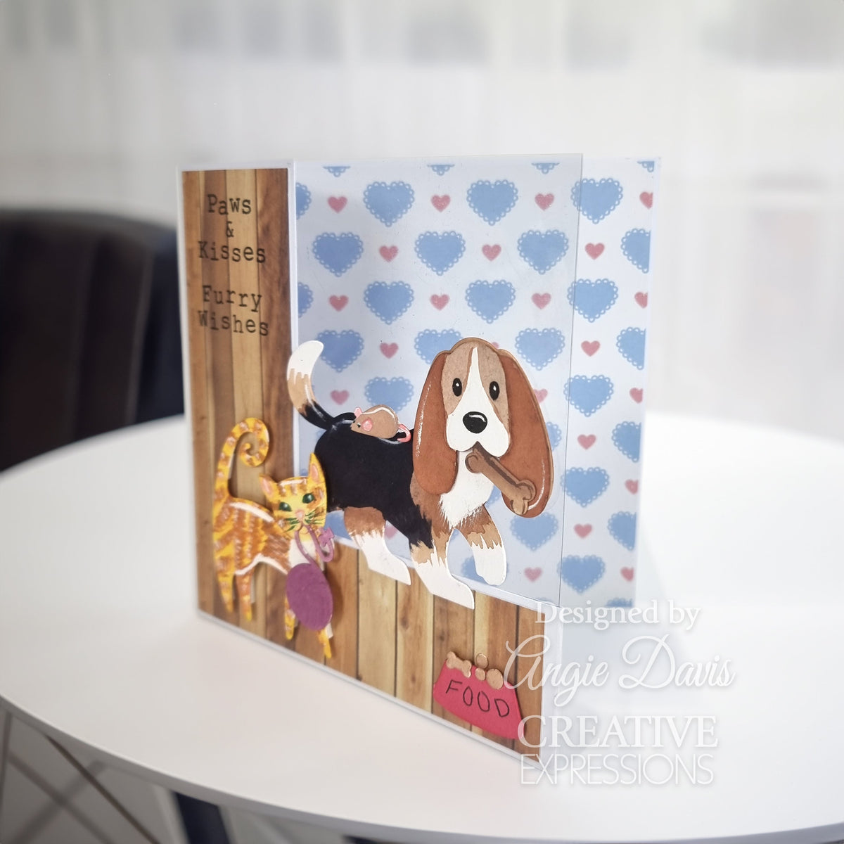 Creative Expressions Sue Wilson matrices de découpe Pet Pals Rufus