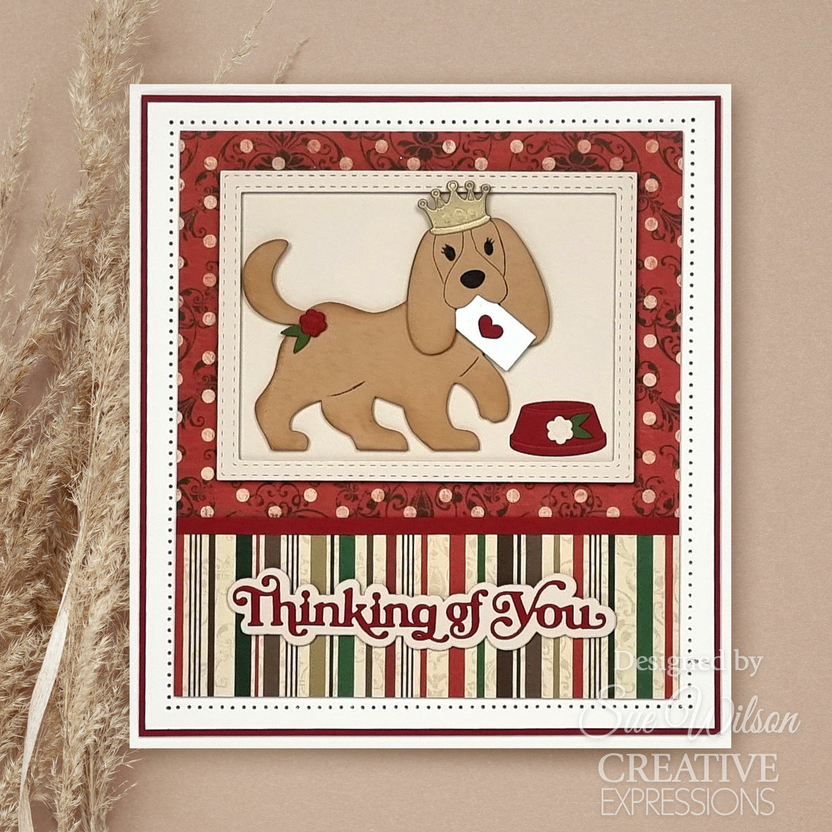 Creative Expressions Sue Wilson matrices de découpe Pet Pals Rufus