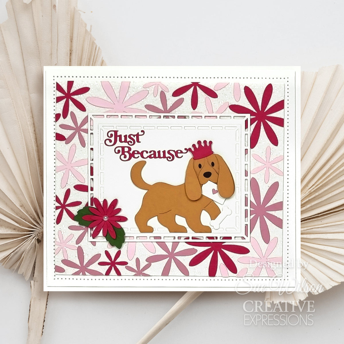Creative Expressions Sue Wilson matrices de découpe Pet Pals Rufus