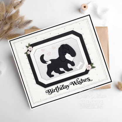 Creative Expressions Sue Wilson matrices de découpe Pet Pals Rufus