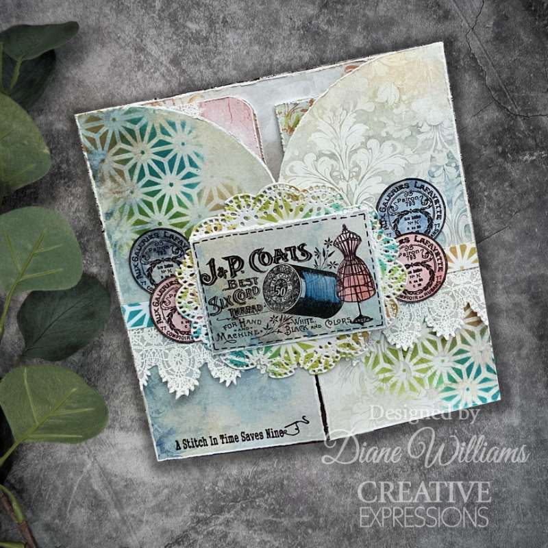 Creative Expressions Taylor Made Journals Tampons transparents pour couture 6 po x 8 po