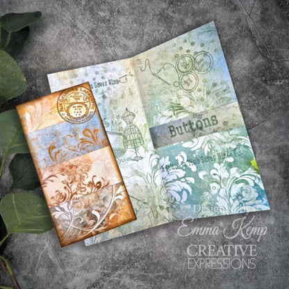 Creative Expressions Taylor Made Journals Tampons transparents pour couture 6 po x 8 po