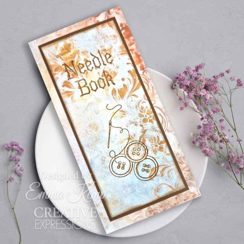 Creative Expressions Taylor Made Journals Tampons transparents pour couture 6 po x 8 po