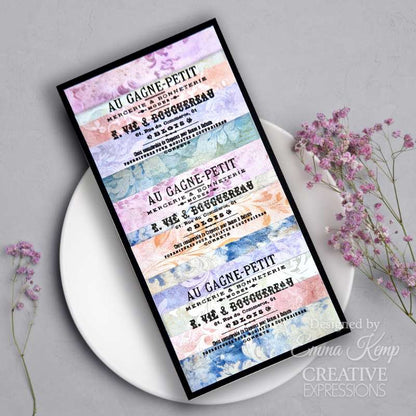 Creative Expressions Taylor Made Journals Tampons transparents pour couture 6 po x 8 po