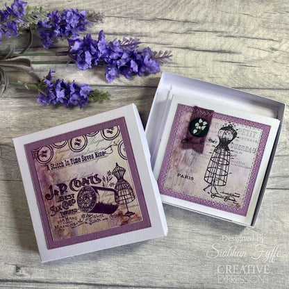Creative Expressions Taylor Made Journals Tampons transparents pour couture 6 po x 8 po