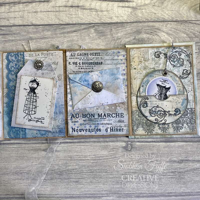 Creative Expressions Taylor Made Journals Tampons transparents pour couture 6 po x 8 po