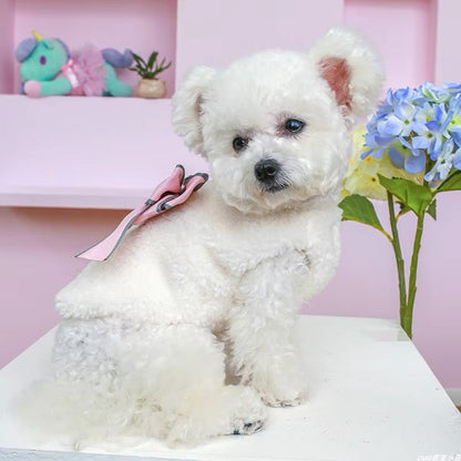 Paris Dog Coat | Fur Trim Everyday Dog Coat