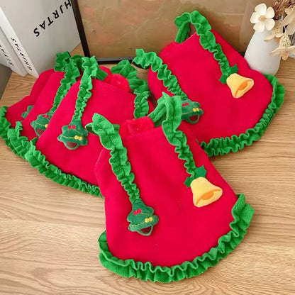 Robe de Noël pour chien Jingle Bells – Robe de fête pour chien