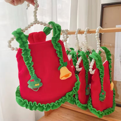 Robe de Noël pour chien Jingle Bells – Robe de fête pour chien