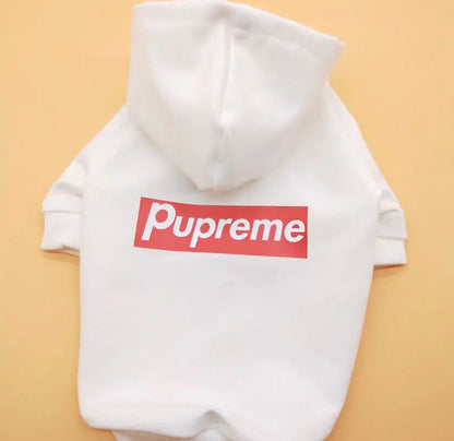 Pupreme Streetwear Dog Hoodie | Dog Hoodie