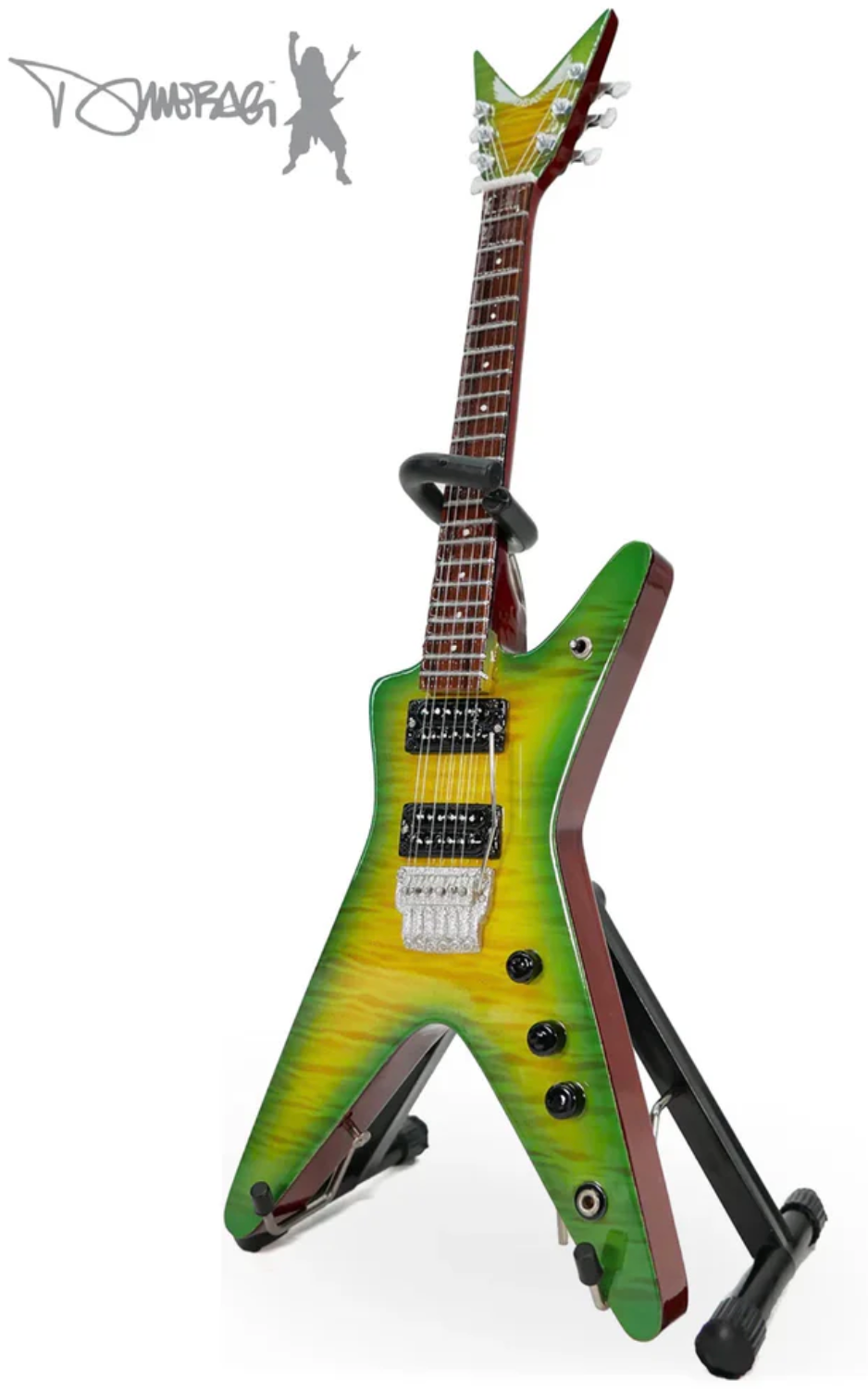 Réplique de Guitare Miniature Dimebag Darrell Signature Slime Dime