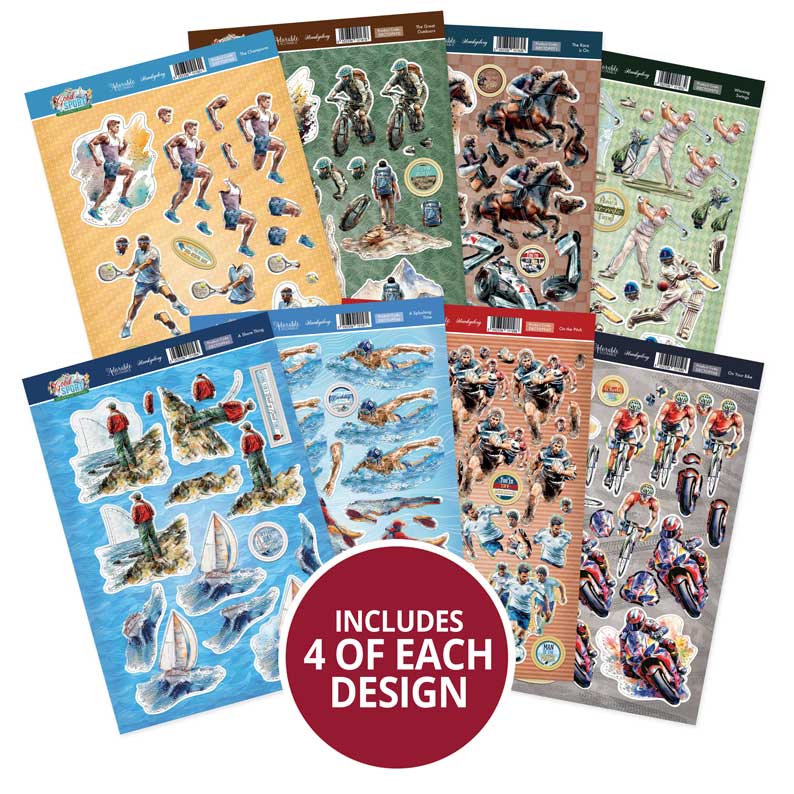 Collection de dessus de découpage Good Sport
