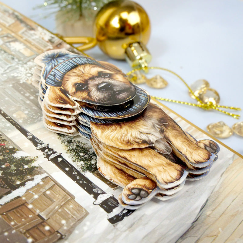 Feuille de Découpage Border Terrier et Teckel