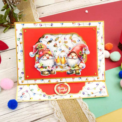 Christmas Time Is Here Decoupage Topper Collection