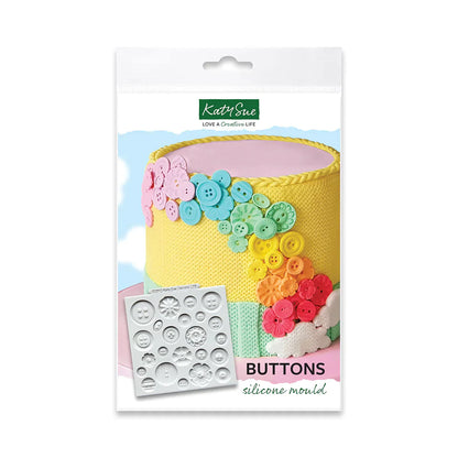 Moule en silicone pour boutons