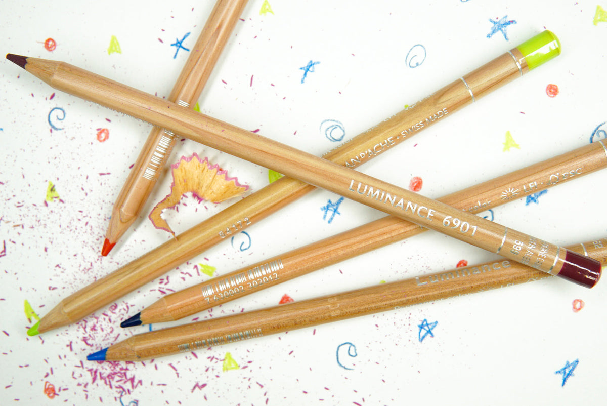 Caran d'Ache - Crayon de Couleur Luminance - Coffret en Bois de 76