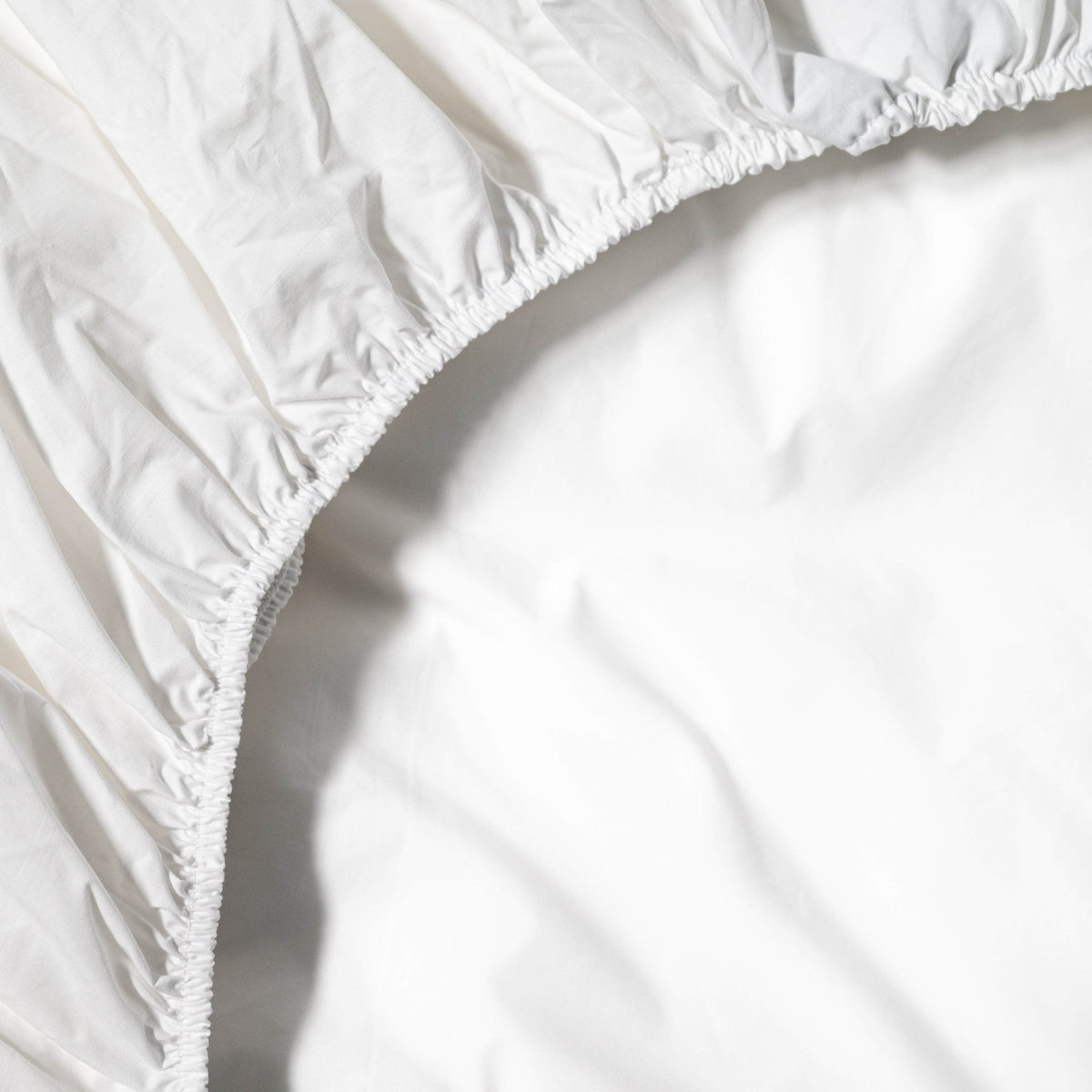 Drap-housse essentiel en percale de coton biologique