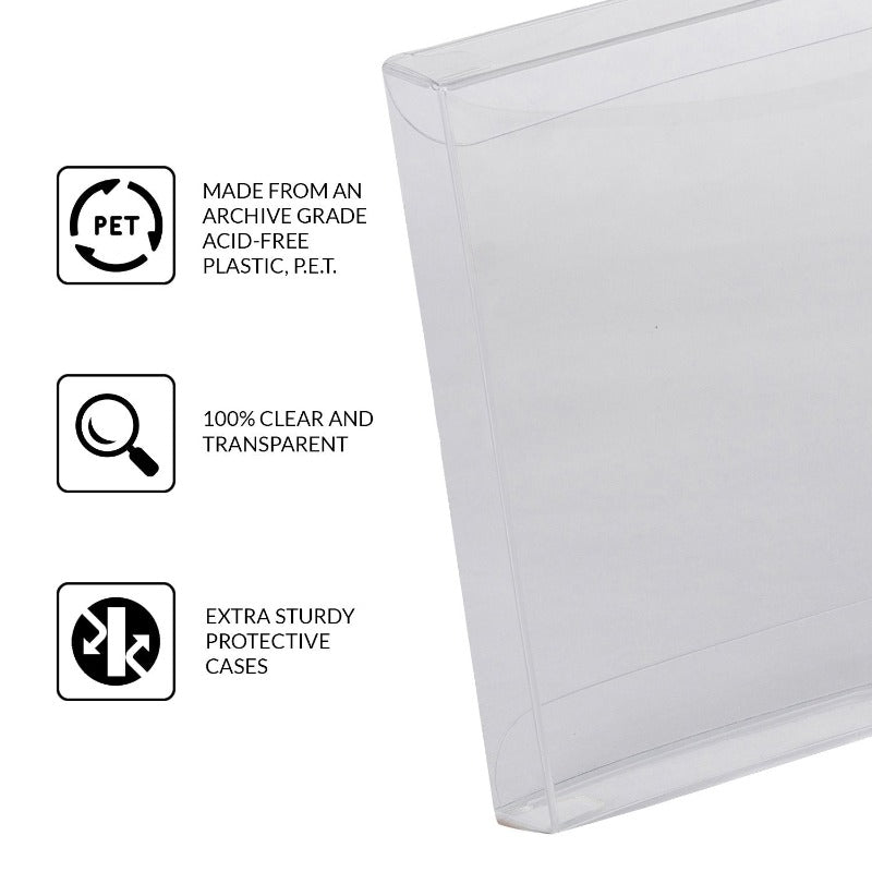 Nintendo DS (Game Box | NTSC) EVORETRO PET Protectors - Pack of 25