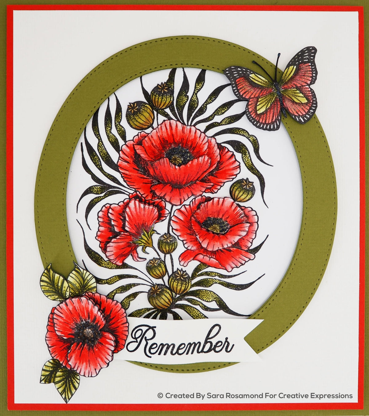 Designer Boutique Collection Remember, lot de tampons transparents A5