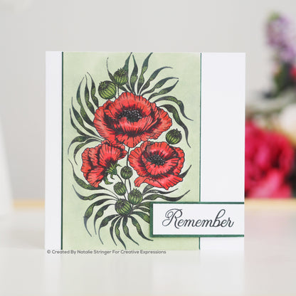 Designer Boutique Collection Remember, lot de tampons transparents A5