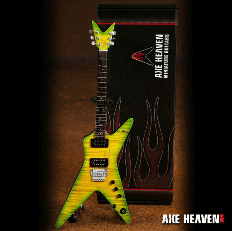 Réplique de Guitare Miniature Dimebag Darrell Signature Slime Dime