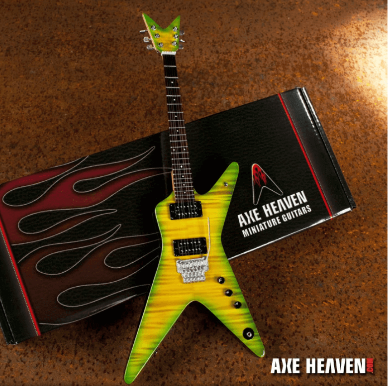 Réplique de Guitare Miniature Dimebag Darrell Signature Slime Dime