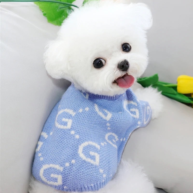 GiGi Sweater – Vêtements d'extérieur en maille de luxe pour chiens
