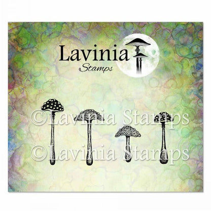 Lavinia Stamps - Purple Cap Mushrooms Stamp