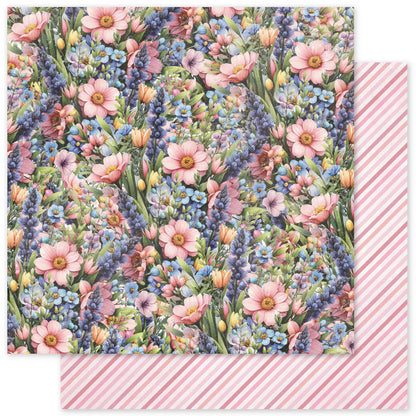 Bloc de papiers « Motifs de Pâques » 6x6 (15,2x15,2 cm) – Réf. 34158