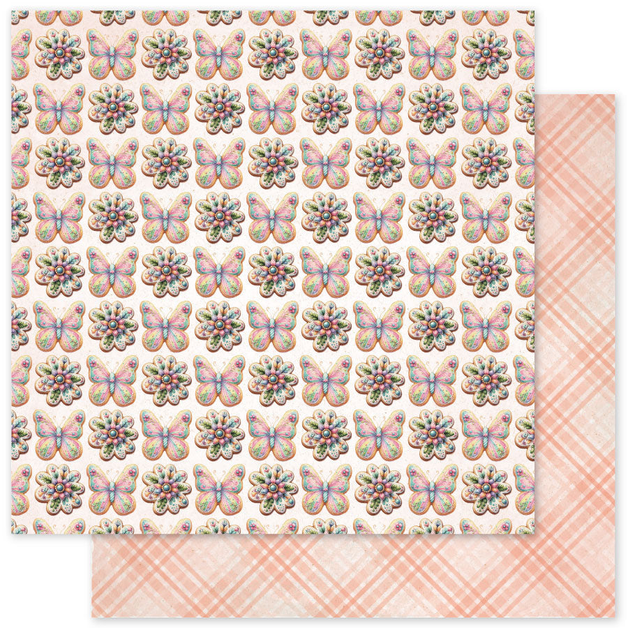 Bloc de papiers « Motifs de Pâques » 6x6 (15,2x15,2 cm) – Réf. 34158
