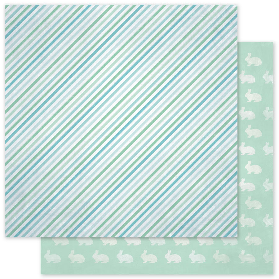Bloc de papiers « Motifs de Pâques » 6x6 (15,2x15,2 cm) – Réf. 34158