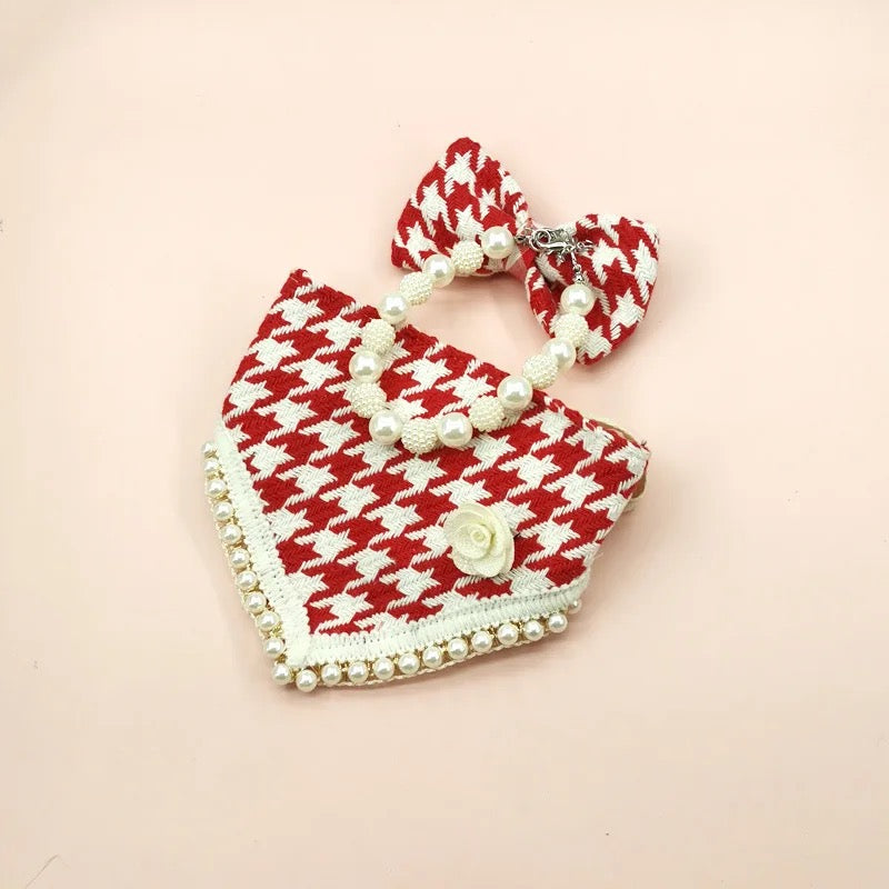 Ensemble bandana et nœud papillon Noël
