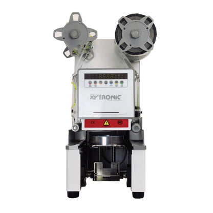 Sealing Film Machine with Contact Sensor | Recommended for FROSTED injection PP 90mm cups (UL Certified/Complies with NSF/ANSI Standard 2)