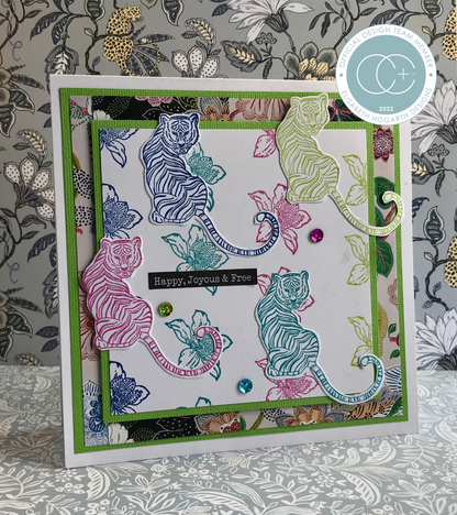 Craft Consortium Enchanted Jungle - Set de tampons