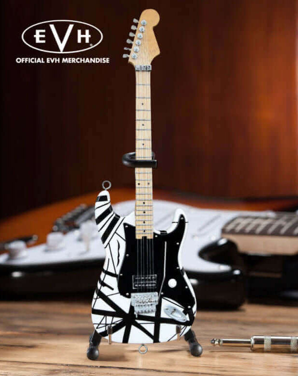 EVH Black & White VH1 Mini Guitar
