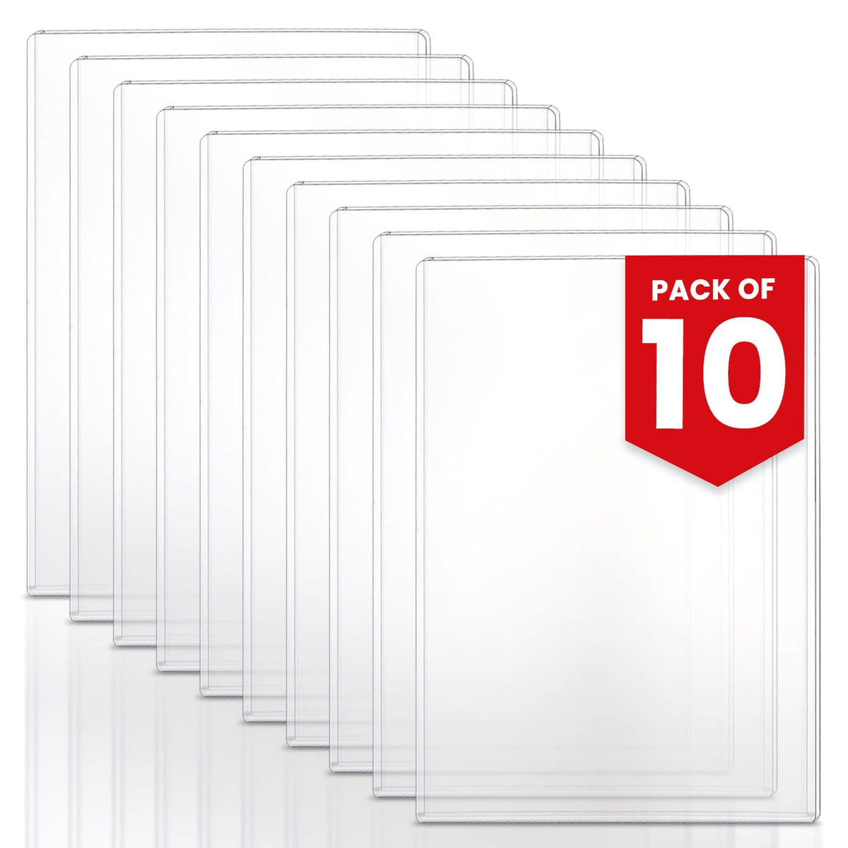 Magazine Golden Age Toploader - Toploader en PVC 7 7/8" x 10 1/2" - Paquet de 10
