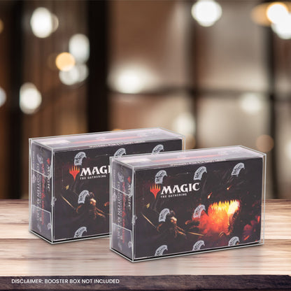 Boîte de boosters de draft Magic The Gathering Adventures in The Forgotten Realms - Protection EVORETRO PET 0,35 mm - Lot de 1