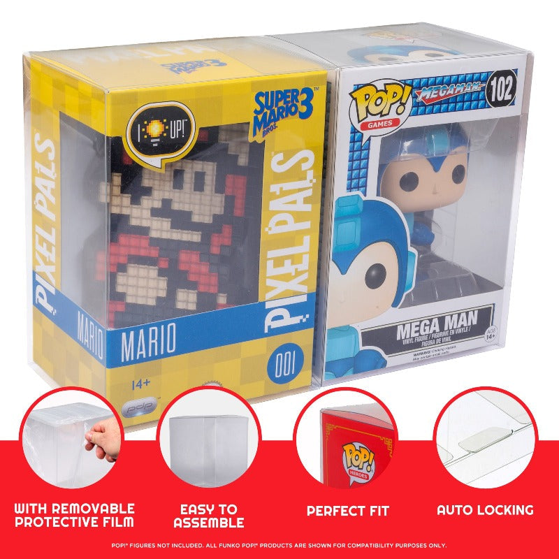 EVORETRO PREMIUM Funko Pop Plastic Protector for 4 Inch 0.50MM
