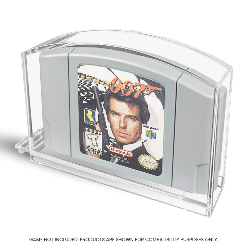 Acrylic Case for N64 Nintendo 64 Cartridge pack of 2