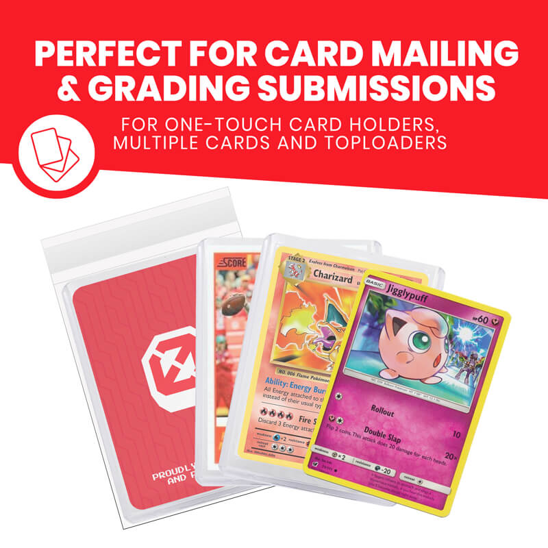 Sac d'équipe EVORETRO pour cartes Idéal pour l'expédition de cartes de sport, Pokémon ou TCG