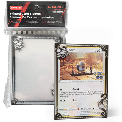 EVORETRO Printed TCG Card Sleeves – Themed Designs for Pokémon, MTG & More