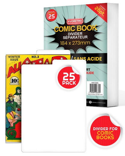EVORETRO Remets Comic Book Divider 28 PT