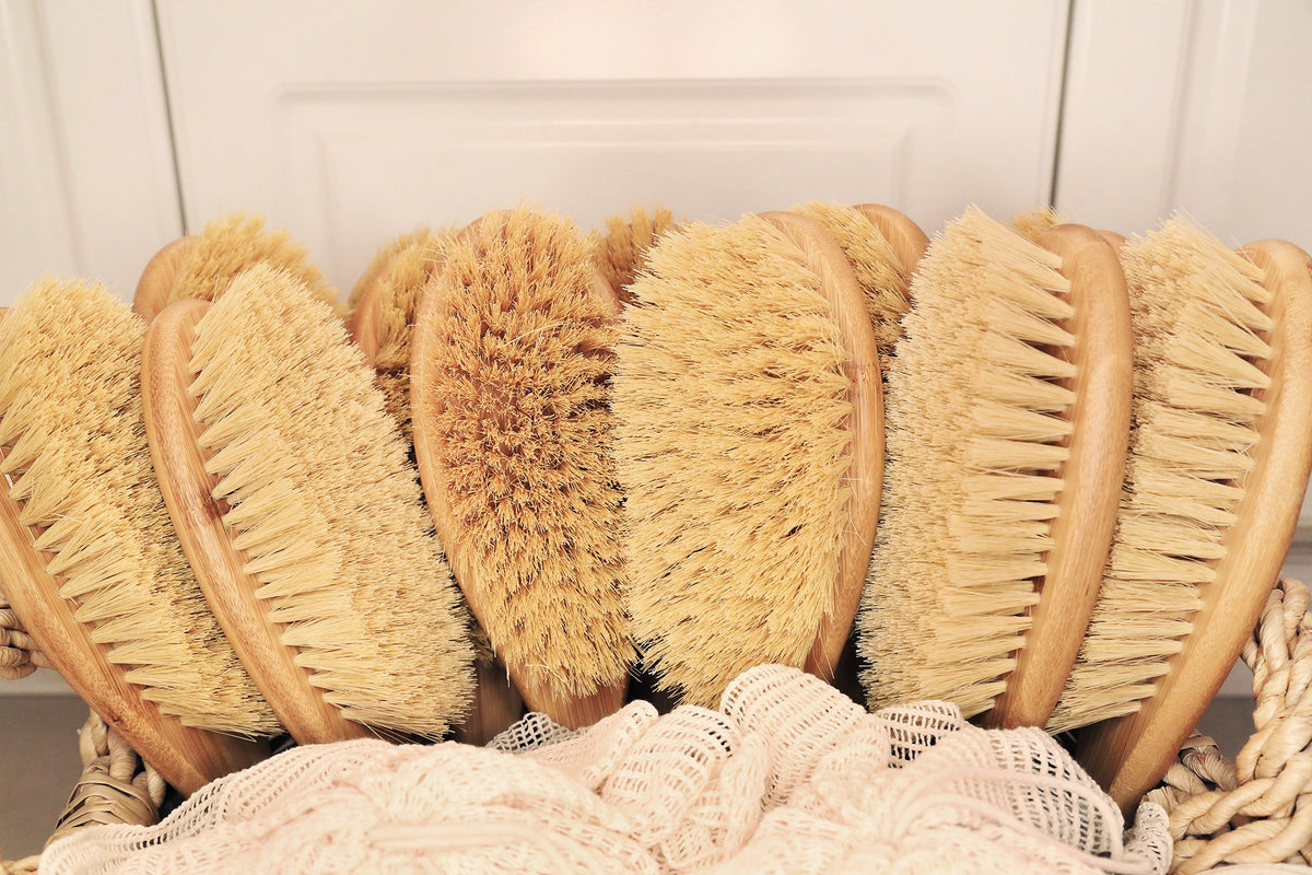 Brosse de Bain Naturelle pour le Dos