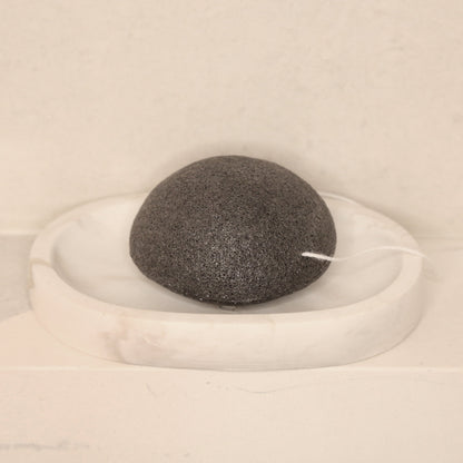 Éponge Konjac au charbon