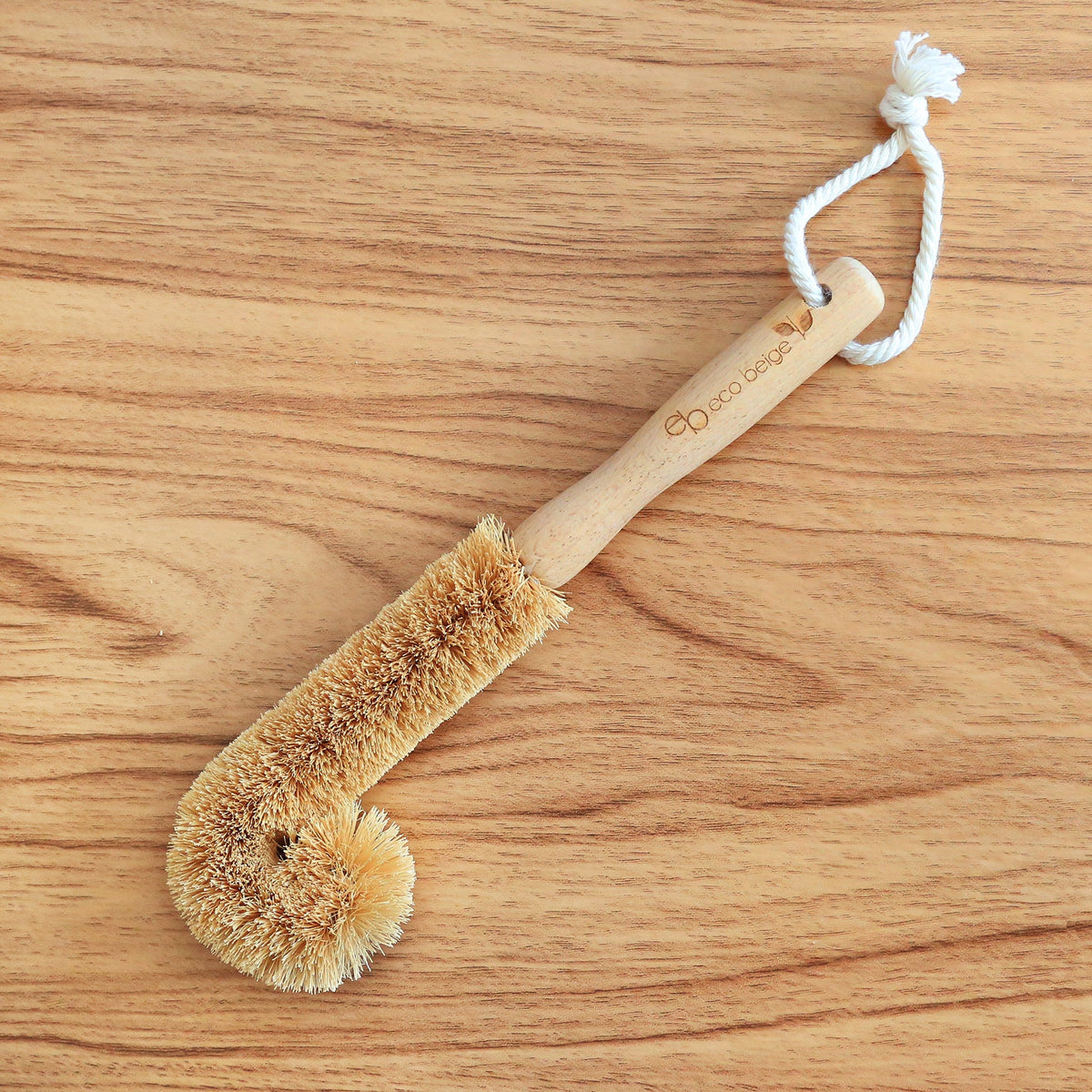 Brosse-bouteille en fibre de coco naturelle