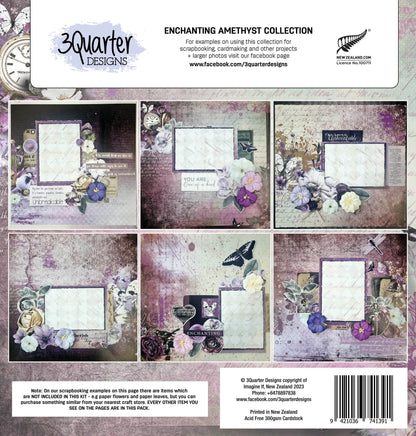 3Quarter Designs - Améthyste Enchantée - Collection de Scrapbooking