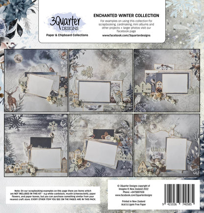 3Quarter Designs - Collection Scrapbooking - Hiver Enchanté