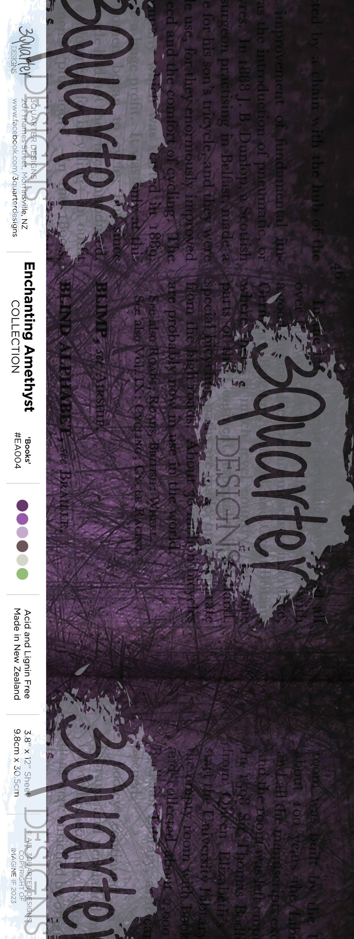 3Quarter Designs - Améthyste Enchantée - Collection de Scrapbooking