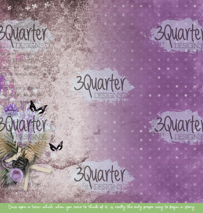 3Quarter Designs - Améthyste Enchantée - Collection de Scrapbooking